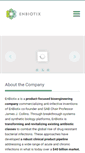 Mobile Screenshot of enbiotix.com